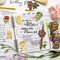 120PCS Gold Foil Washi Stickers (Golden, Purple, White) 3.26 x 2.24 x 0.01 inches
